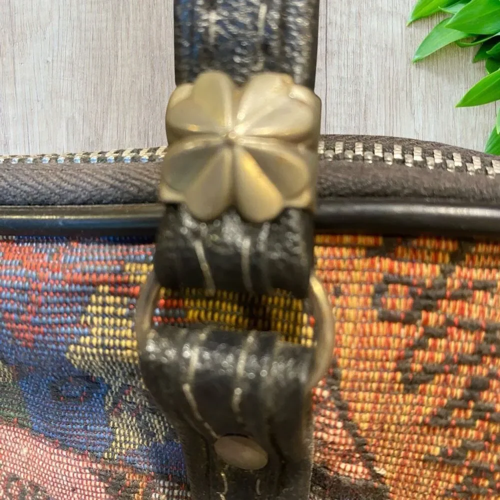 1960’s Vintage TWA Carpet Bag Intl Travel Carry-on